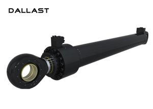 Wholesale Heavy Duty Industrial Flanged Double Acting Hydraulic Cylinder For Crane from china suppliers