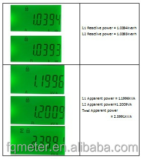 CE Certified EM427 120V Single Phase Digital Watt-Hour Meter with 0-999999.99 Range