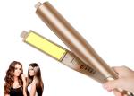 49W Hot Hair Tool , 450F 2 In 1 Hair Straightener And Curler