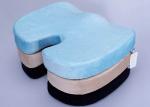 Memory Foam Orthopedic Seat Cushion 455x360x60 / 70 Support Embroidery