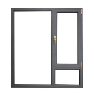 Wholesale Level 8 Air Tightness Aluminum Casement House Windows with 304 Stainless Steel Mesh from china suppliers