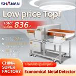 Stainless Steel Gravity Free Metal Detector , Metal Separator For Plastic