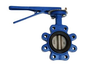 Wholesale Professional DN80 Wafer Lug Butterfly Valve Precise Geometric Size from china suppliers