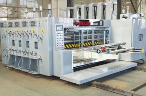 Wholesale Full Automatic High Speed Flexo Printing Slotting Die Cutting Machine from china suppliers