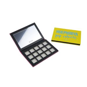 Wholesale 15 Colors Empty Eyeshadow Palette C2S Paper Cosmetics Makeup Palette With Mirror from china suppliers