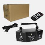 DJ Disco Laser Light 9 Eyes Laser Strobe Led Party Lights Projector Voice