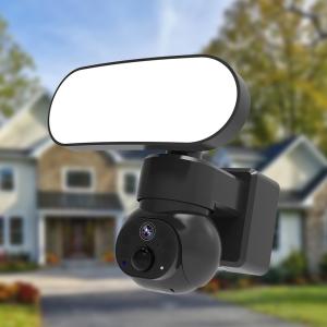 Wholesale IP65 Outdoor Weatherproof 3MP 4G Cellular Solar Security Camera with 1000 Lumen Light from china suppliers