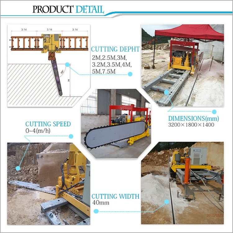 Marble Chain Saw Machine