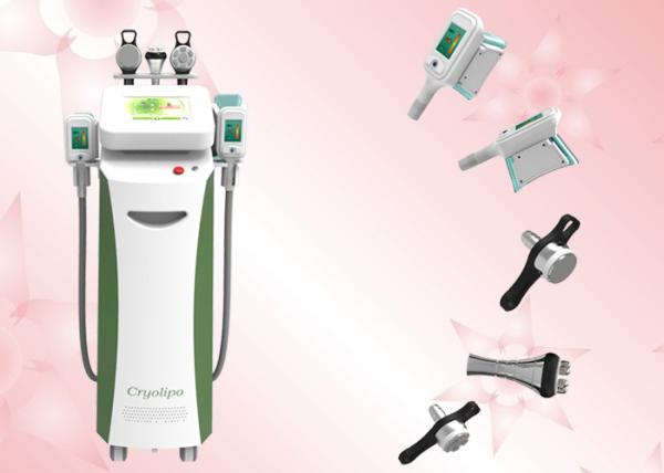 5 cryo handles Germany Copper Radiator RF cavitation Cryolipolysis slimming