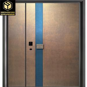 Wholesale 2.05M Door Furniture Stainless Steel Entrance Door Customizable Steel Exterior Doors from china suppliers