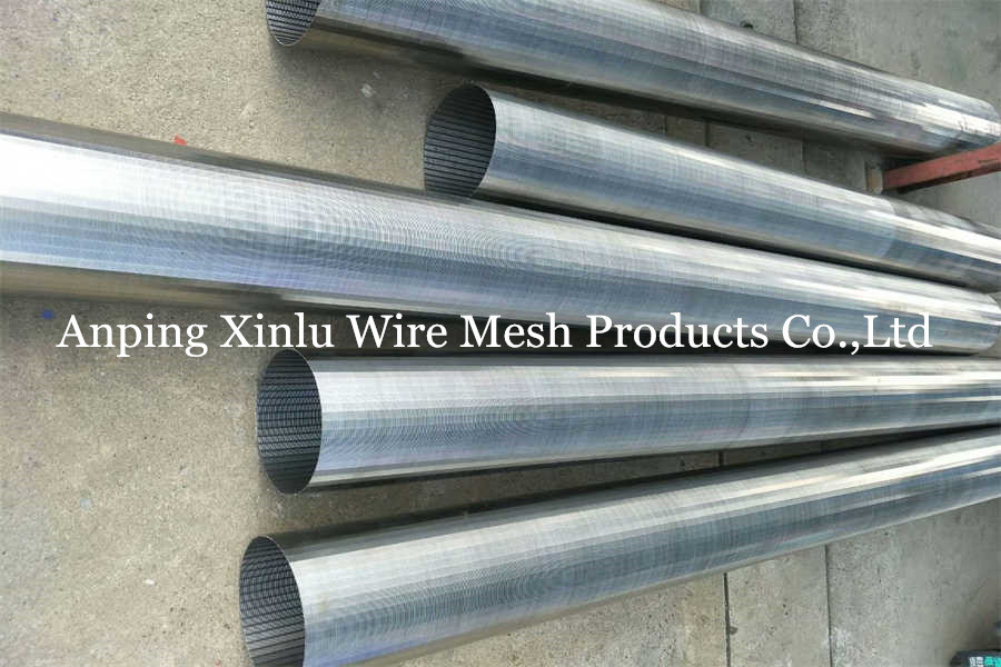 Bright Wire Wrap Screen Inverted Shallow FOTI Stainless Steel Round Screen
