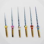 Niti Blue 31mm Embroidered Endo Rotary Files Dental Endodontic Root Heat