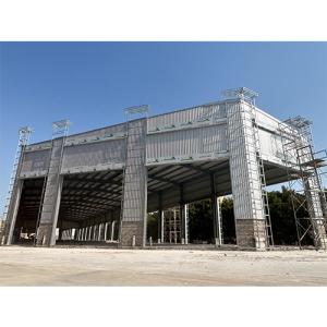 Wholesale Modular Light Metal Frame Construction Prefabricated Industrial Storage Building from china suppliers