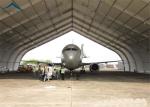 Giant 50m X 60m Airplane Hangar Tents Aluminium Frame Pcv Fabric
