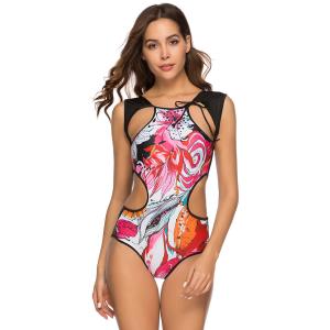 Wholesale Women Sexy Printed Bikini Set Push-Up Padded Bow Swimwears Swimsuit Beachwear Sexy Women's Swimsuits Bather Swimwear from china suppliers