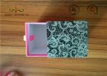 Fancy Sliding Drawer Paper Gift Packaging Box , Cardboard Jewelry Boxes