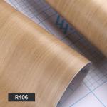 Mildewproof Gray Wood Grain Wallpaper 61cm*10m Wood Effect Self Adhesive