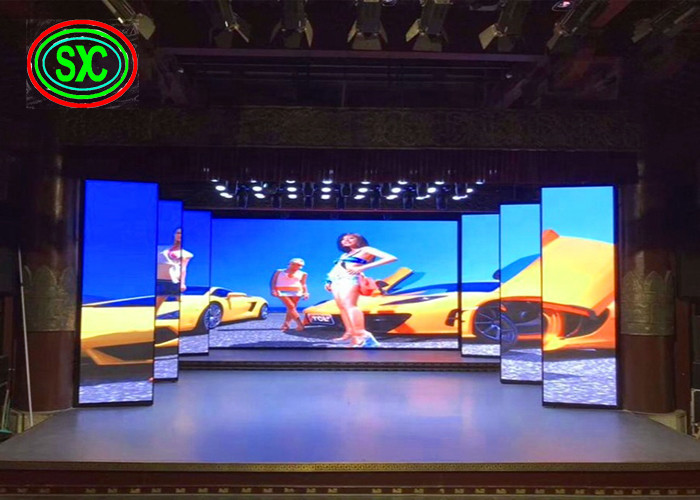Advertising LED Screens P4.8500x1000mm die casting panel high bright full color Nationstar SMD 1921 outdoor led display