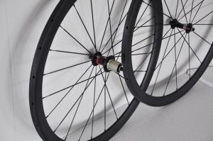 Wholesale 100% hand-built and fast delivery oem carbon bicycle wheelset 38mm tubular for road bike from china suppliers