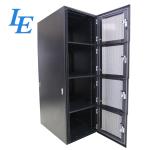 Nine Folded Profiled Ral9004 42u Server Rack Cabinet