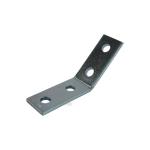 Standard Base Plate Steel Frame Connection Fitting For Channel 15-20Kg
