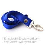 Durable Blue Nylon Neck Ribbon directly from China nylon lanyard factory