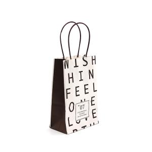 Wholesale Twist Rope Handle Paper Bags Biodegradable With Logo Print from china suppliers