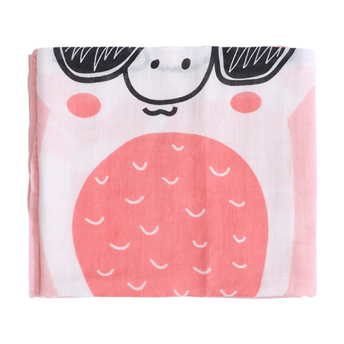 Multi Purpose Baby Soft Swaddle Blanket Easy Care Breathable 47 X 47 Inches
