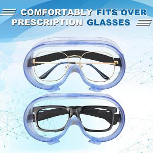 China EN 166 PC Lens Anti Fog PPE Safety Goggles 99.9% UV Protection on sale