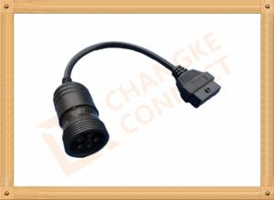 Wholesale 6 Pin Female OBD Extension Cable to OBDII 16 Pin Adapter Cable CK-MFTD006 from china suppliers