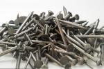 Sharp Pointed Common Iron Nails Silver Flat Head Nails For Wood