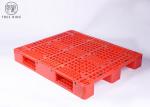 Medium Duty Molded Plastic Pallets With Steel Bar Racking Load 1200 * 1000 * 170
