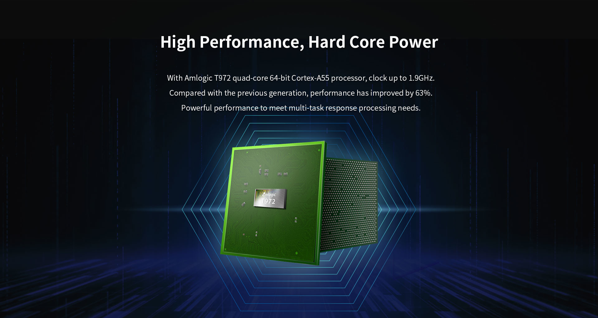 H-T972 Smart HMI Mainboard Standard 16GB EMMC Standard 51Pin 4K LCD screen cableVGA interface
