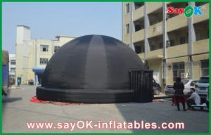 Wholesale 8M Black Inflatable Planetarium Dome Tent For Outdoor Education from china suppliers