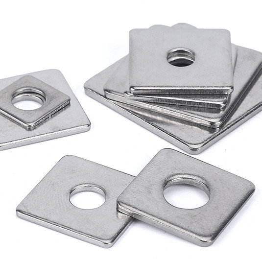 SUS304 Square Hole Washer Din434 Stainless Steel Square Washers