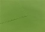 Comfortableful 100% P Breathable Outdoor Fabric , Green Water Resistant Fabric
