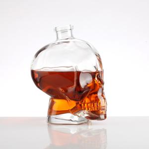 Wholesale Collar Material Aluminum Plastic PP 500ml 750ml 1000ml Glass Bottle for Vodka Whiskey from china suppliers