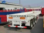 Leaf Spring Suspension Side Wall Truck Semi Trailer With Fuwa/Bpw Brand Axles