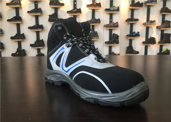 Micro Fiber Upper Steel Toe Business Shoes Dural PU Outsole With High Cut