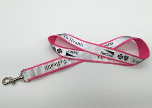 Wholesale 2.0*90cm Safety Buckle Glow In The Dark Lanyard For Business Gifts from china suppliers