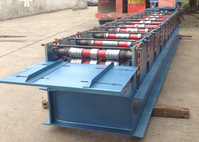 Building Color Steel Water Gutter Roll Forming Machine with 50-60HZ PLC Control System