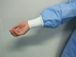 Reinforced Disposable Medical Gowns , Sterile Protective Gown Non - Allergenic