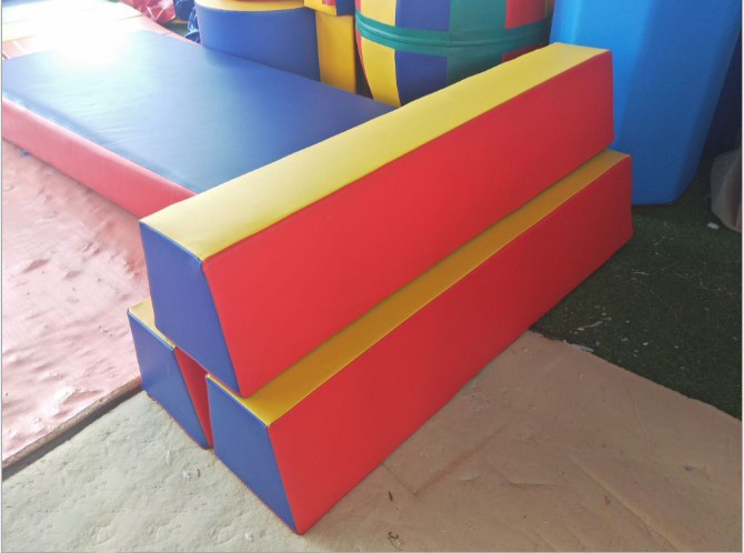 Gymnastics Wood Base Covered In Xpe Foam Children'S Balance Beam