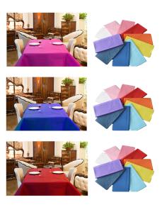 Wholesale Disposable 2ply 274CM Length Airlaid Tablecloth Virgin Wood Pulp Soft Color from china suppliers
