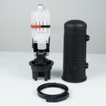 Max No. tray installed 6pc Dome splice closure for outdoor wall mount FTTH 24