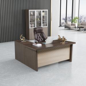 Wholesale Wood Computer Desk Furniture Office Desk Table 1600×800×760mm SGS Certified from china suppliers