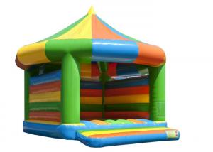 Wholesale Kindergarten Baby Inflatable Bounce House Fireproof 6.5 * 5.2 * 5.1m Safe Nontoxic from china suppliers