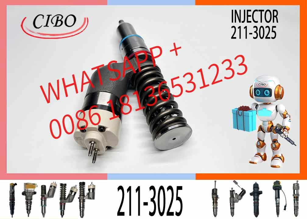 Factory price excavator parts 211-3025 200-1117 235-1401 fuel injector for C15 C16 engine