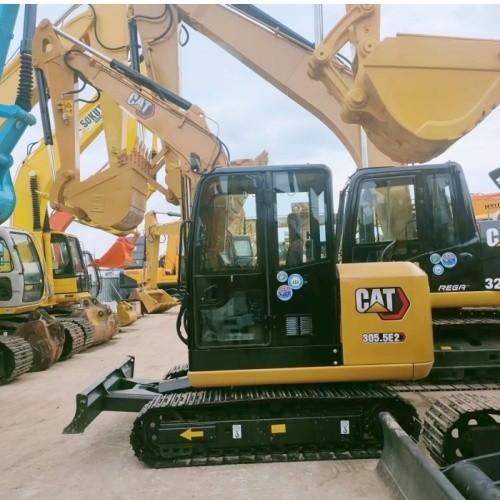 Original Japan Used Cat 305.5e2 Small Excavator in Good Condition with Hydraulic