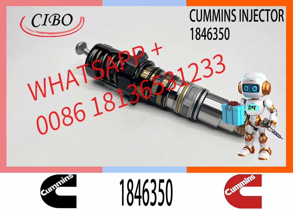 Diesel Engine Parts Injector 1846351 1846350 1846348 For C-cummins Qsx15 Engine